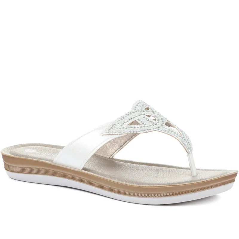 Lightweight Toe Post Sandals - INB31021 / 317 921 sold by Shoe-Shop
