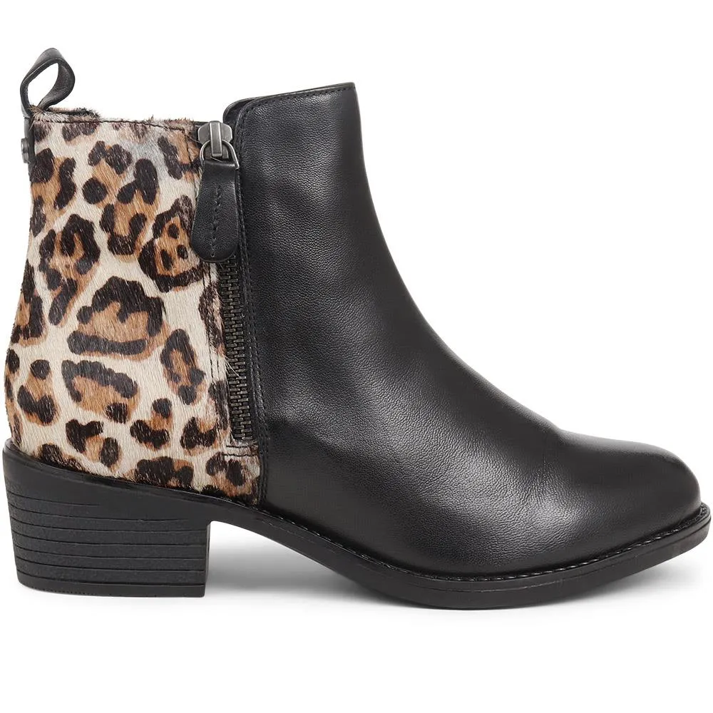 Wide Fit Leather Ankle Boots - VAN36507 / 323 868 sold by Shoe-Shop product image thumbnail 2