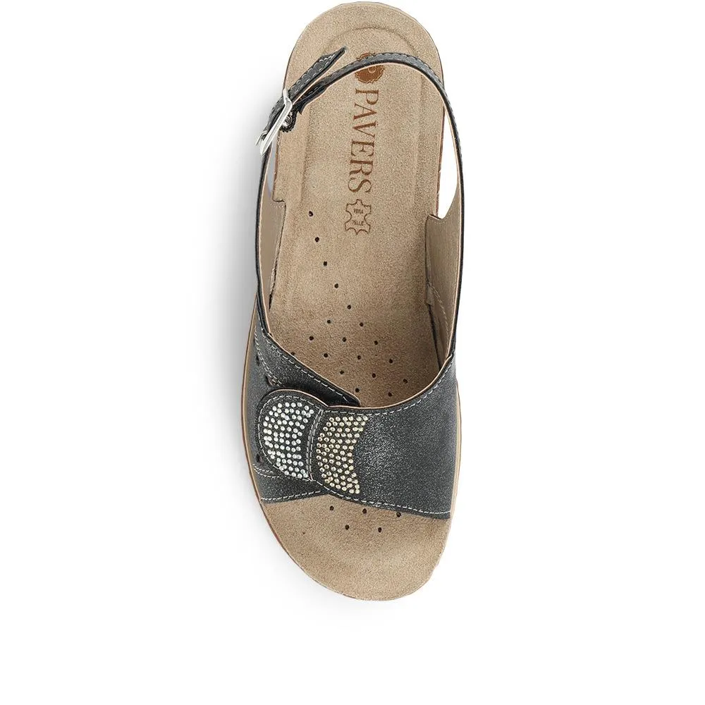 Touch-Fastening Sling-Back Sandal - INB31011 / 317 917 sold by Shoe-Shop product image thumbnail 5