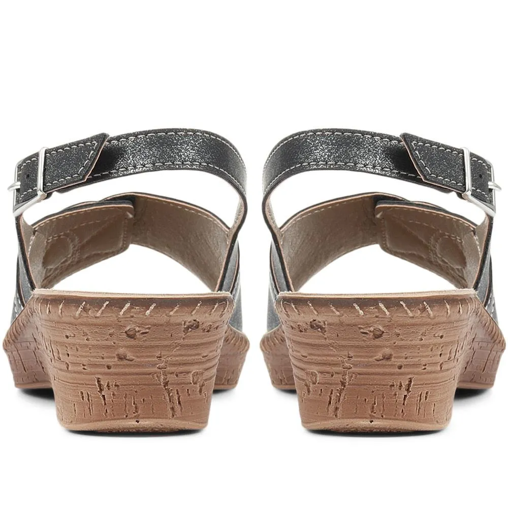 Touch-Fastening Sling-Back Sandal - INB31011 / 317 917 sold by Shoe-Shop product image thumbnail 3