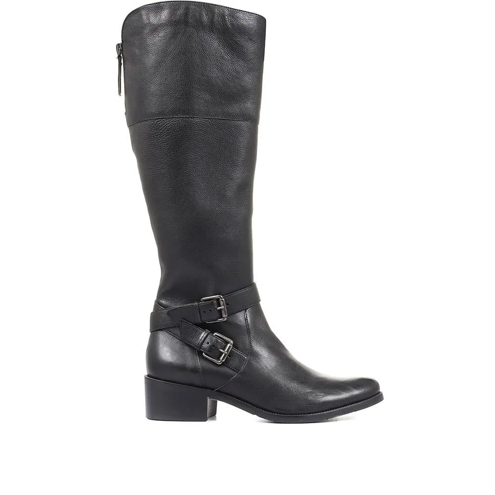 Phoebe Leather Knee High Boots - PHOEBE / 26334277 sold by Shoe-Shop product image thumbnail 2