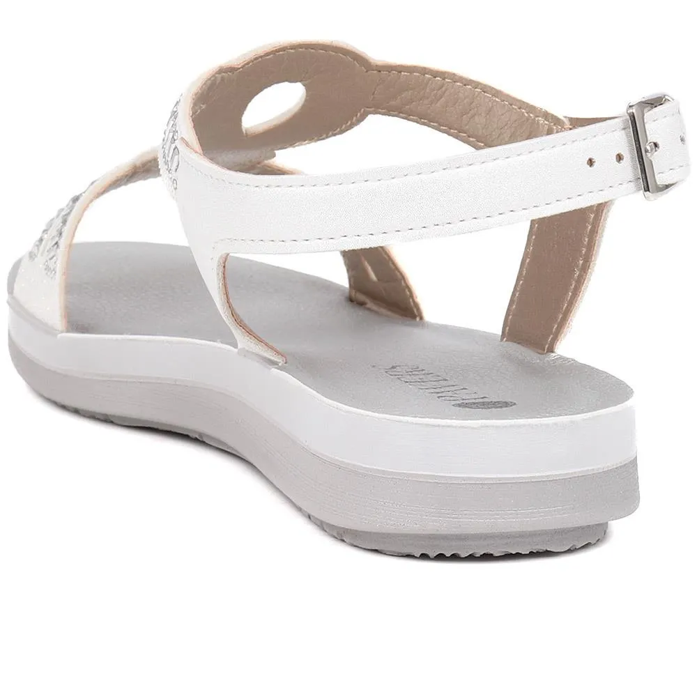 Adjustable Embellished Sandals - INB39017 / 325 260 sold by Shoe-Shop product image thumbnail 3