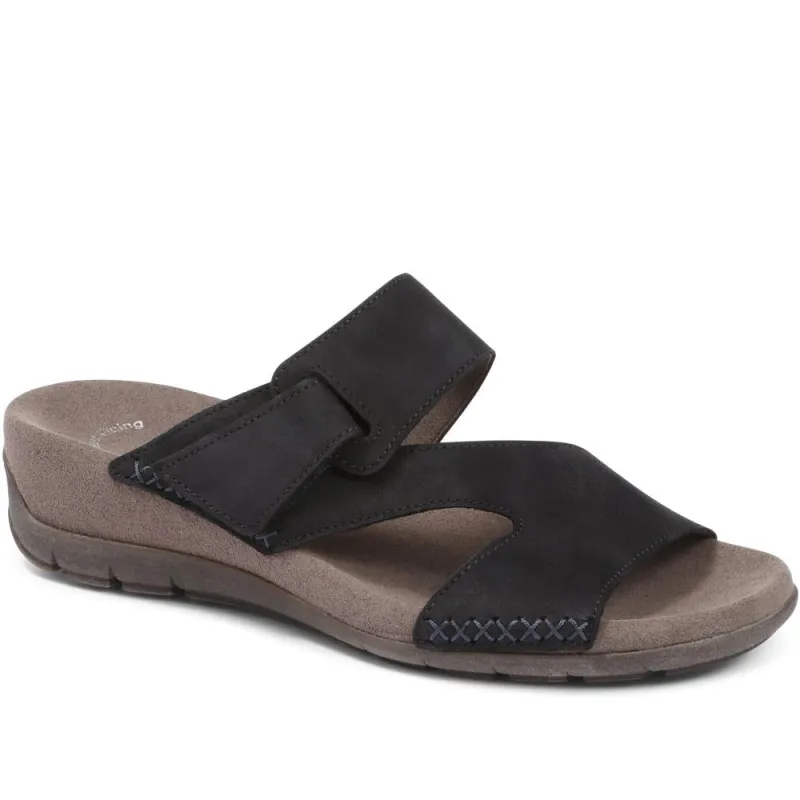 Kirby Leather Mule Sandal - GAB29613 / 314 551 made by Shoe-Shop