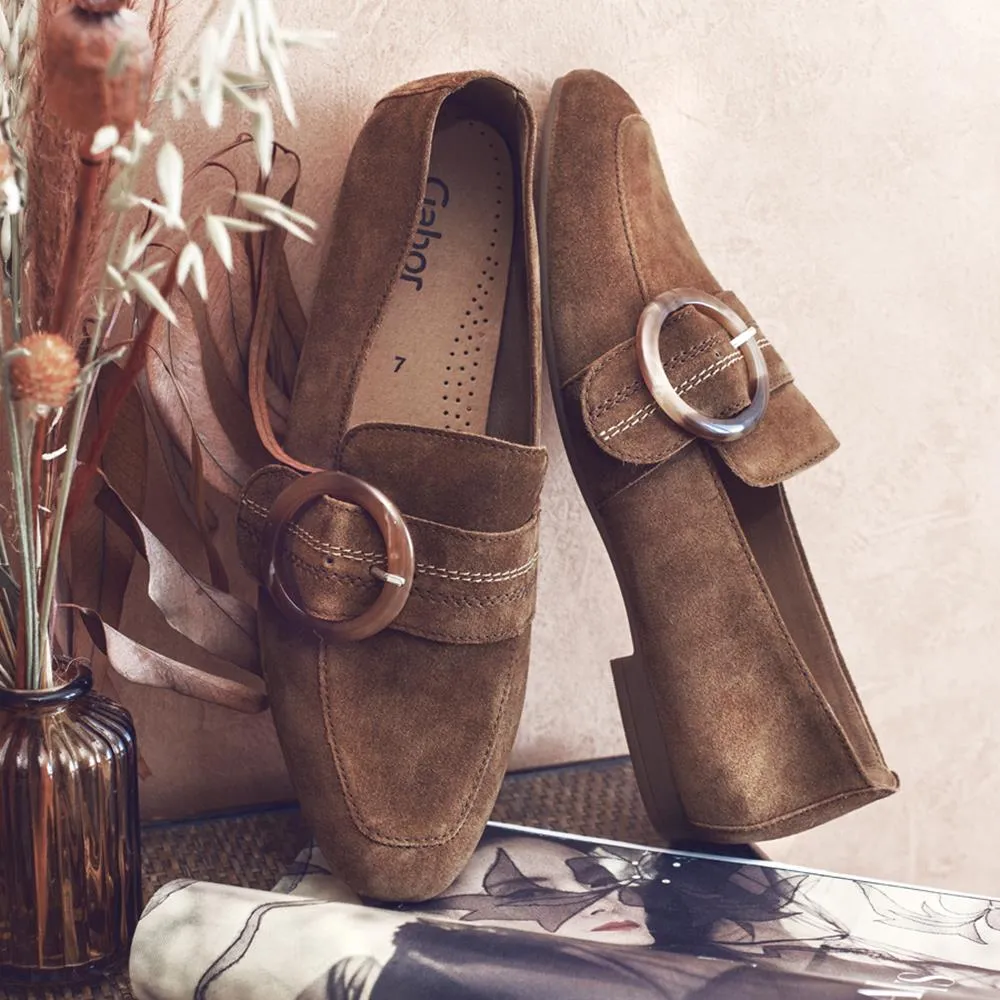 Viola Suede Loafers with Oversized Buckle - GAB31530 / 317 980 sold by Shoe-Shop product image thumbnail 5