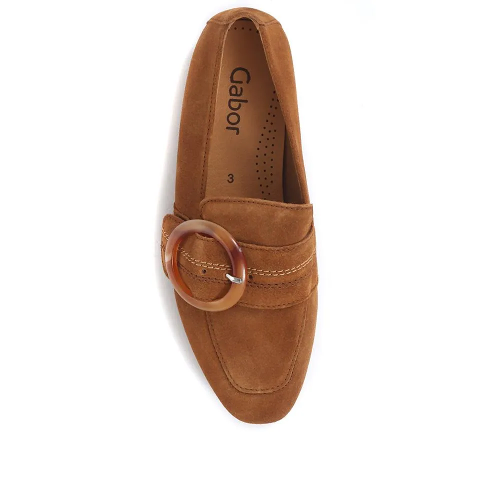 Viola Suede Loafers with Oversized Buckle - GAB31530 / 317 980 sold by Shoe-Shop product image thumbnail 4