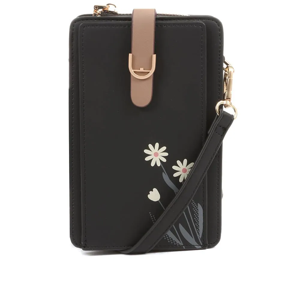 Floral Phone Bag - PRETT36001 / 322 891 sold by Shoe-Shop product image thumbnail 3