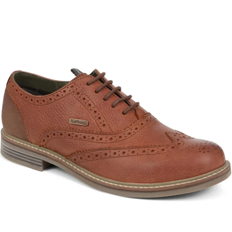 Redcar Oxford Shoes - BARBR37514 / 323 844 made by Barbour