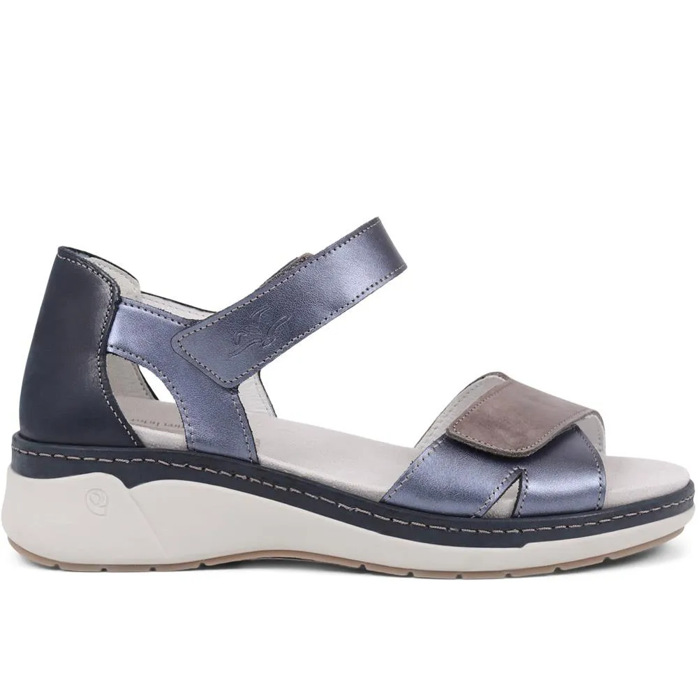 Leather Touch-Fasten Sandals - CAL39001 / 325 185 sold by Shoe-Shop product image thumbnail 4