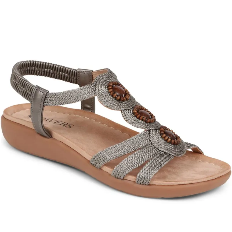 Slip-On Elasticated Sandals  - BAIZH39059 / 325 344 sold by Shoe-Shop