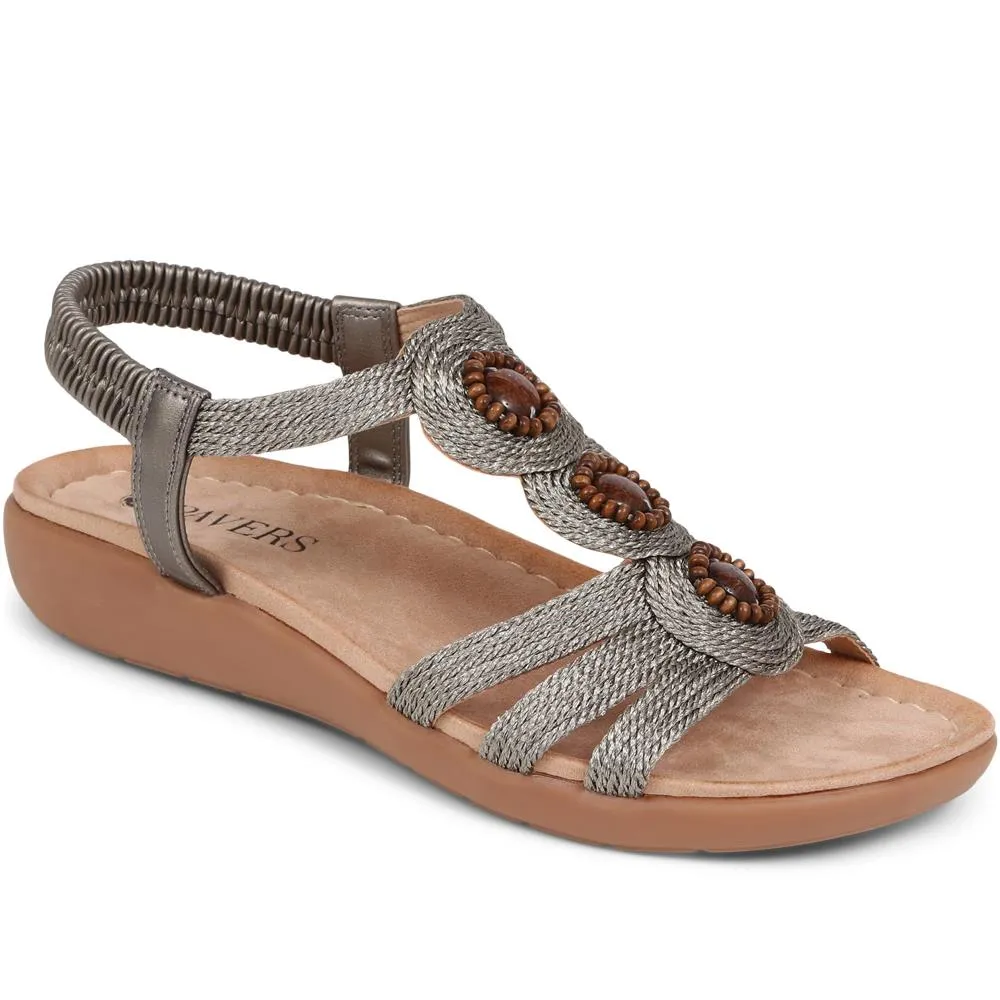 Slip-On Elasticated Sandals - BAIZH39059 / 325 344 sold by Shoe-Shop