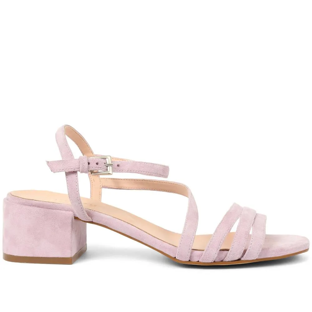 Ginette Low Strappy Block Heels - GINETTE / 323 606 sold by Shoe-Shop product image thumbnail 2