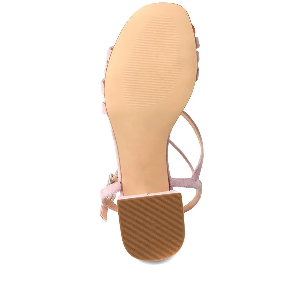 Ginette Low Strappy Block Heels - GINETTE / 323 606 sold by Shoe-Shop product image thumbnail 5