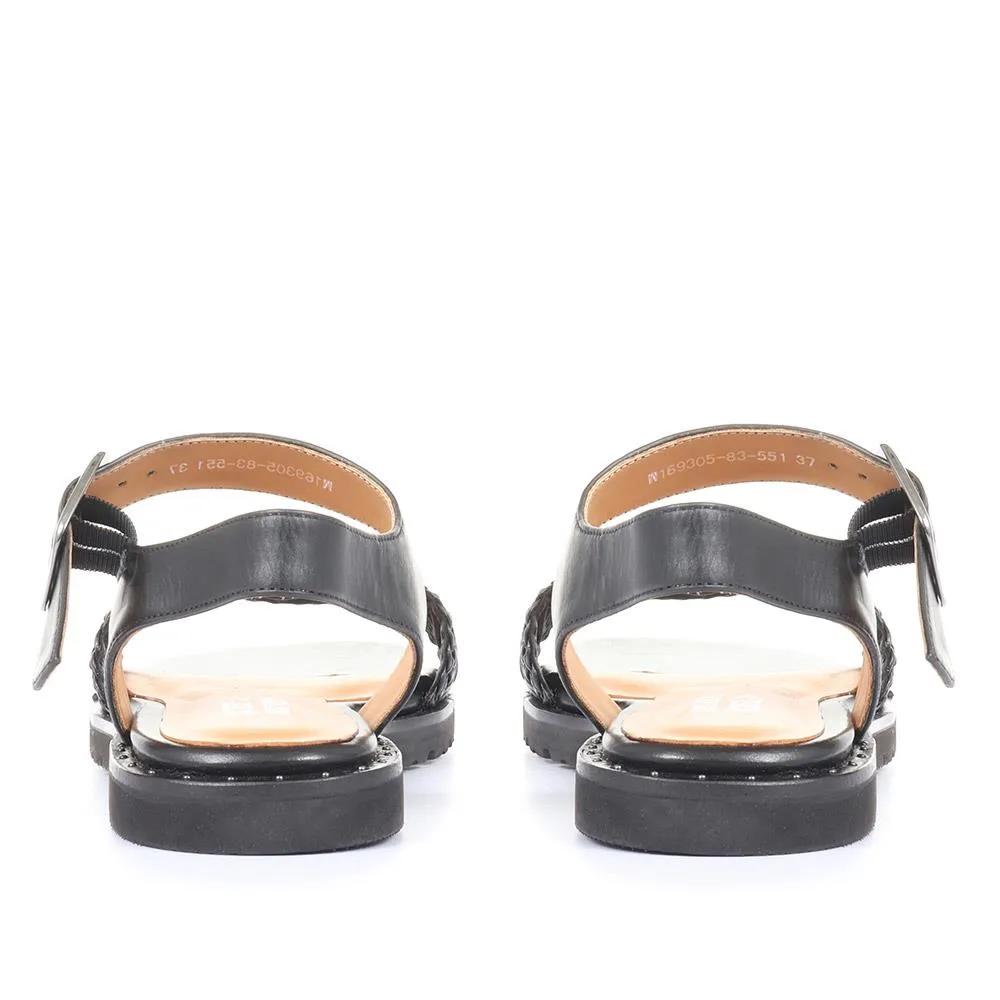 Joanna-04 Leather Flat Sandals - SINO33509 / 319 839 sold by Shoe-Shop product image thumbnail 4