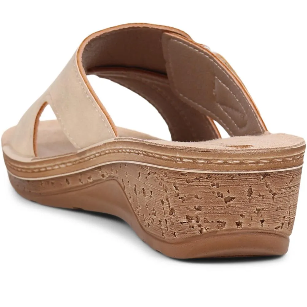 Wedge-Heeled Mule Sandals - INB39055 / 325 203 sold by Shoe-Shop product image thumbnail 4