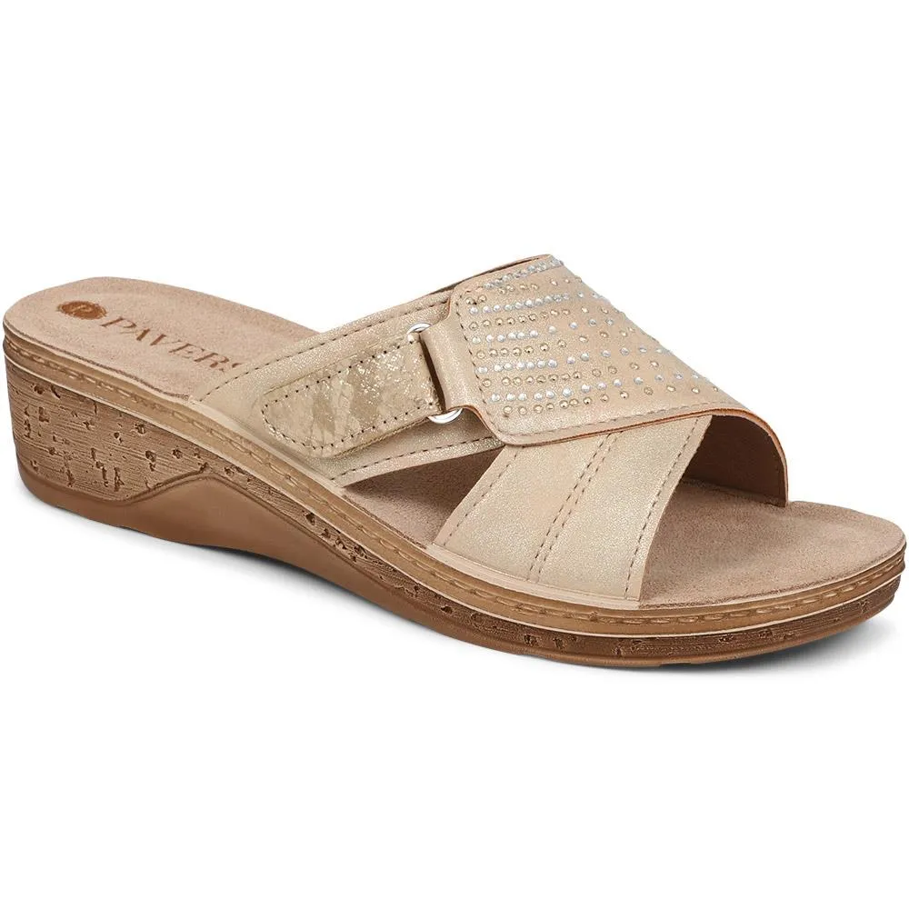 Wedge-Heeled Mule Sandals - INB39055 / 325 203 sold by Shoe-Shop product image thumbnail 2