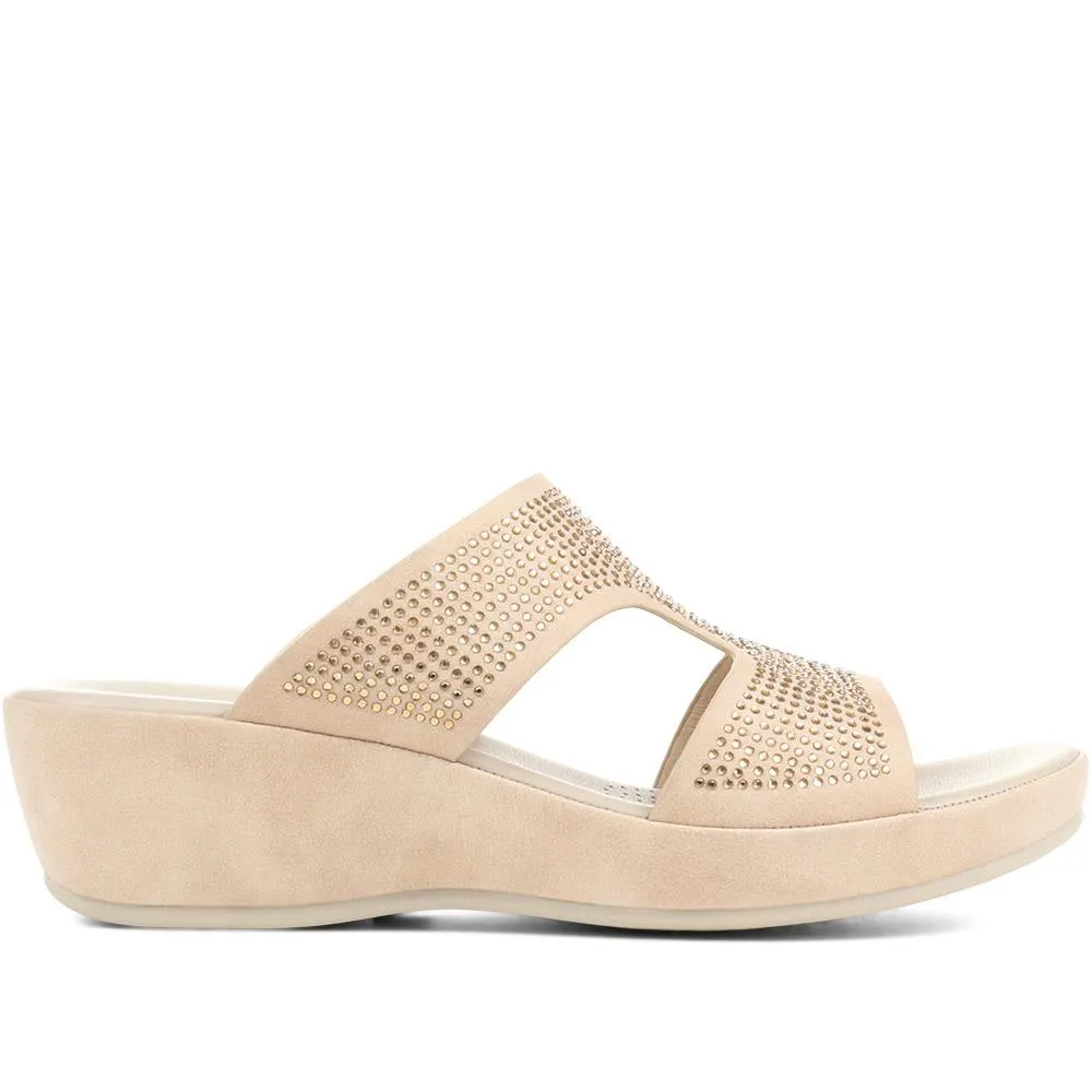 Wedge Mule Sandals - BAIZH37003 / 323 455 sold by Shoe-Shop product image thumbnail 4