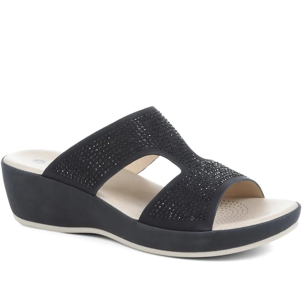 Wedge Mule Sandals - BAIZH37003 / 323 455 sold by Shoe-Shop product image thumbnail 2