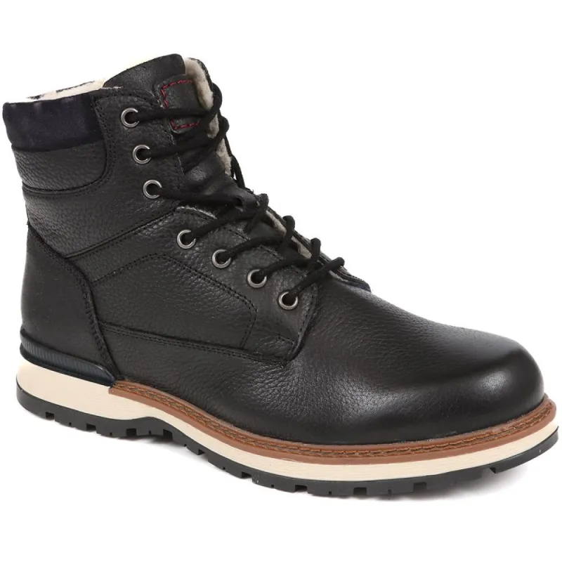 Leather Lace Up Ankle Boots - RNB38021 / 324 269 sold by Shoe-Shop