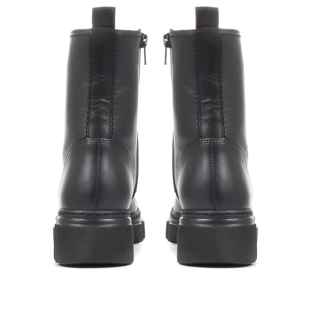 Joy Leather Biker Boots - GAB34509 / 320 518 sold by Shoe-Shop product image thumbnail 4