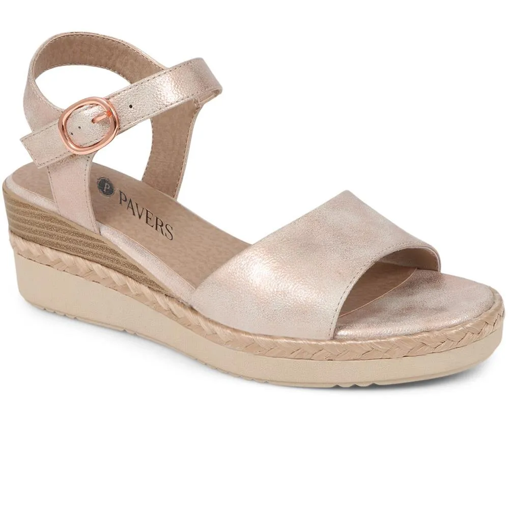 Adjustable Platform Sandals - JANSP39023 / 325 347 sold by Shoe-Shop