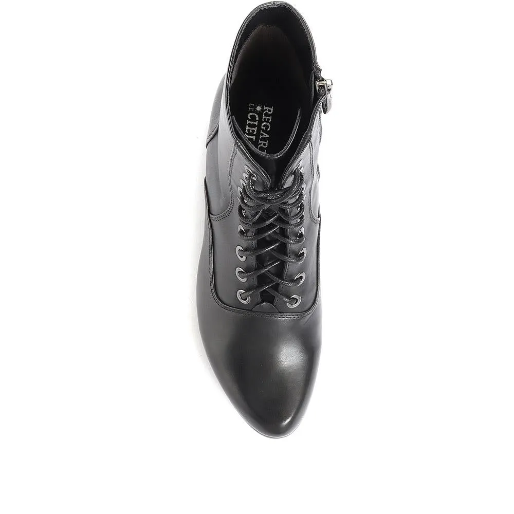 Stefany Leather Lace Up Boots - SINO34519 / 320 504 sold by Shoe-Shop product image thumbnail 5