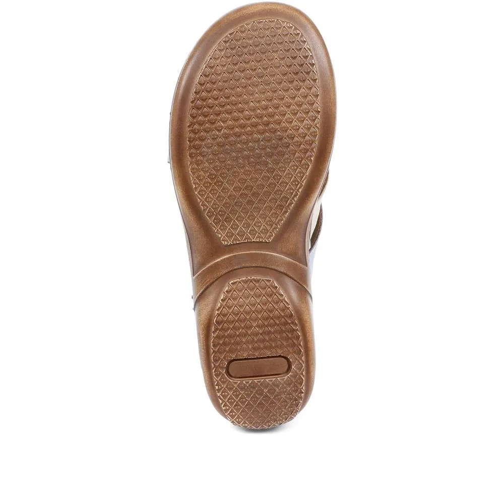 Leather Wedge Sandals - GENC37001 / 323 876 sold by Shoe-Shop product image thumbnail 5