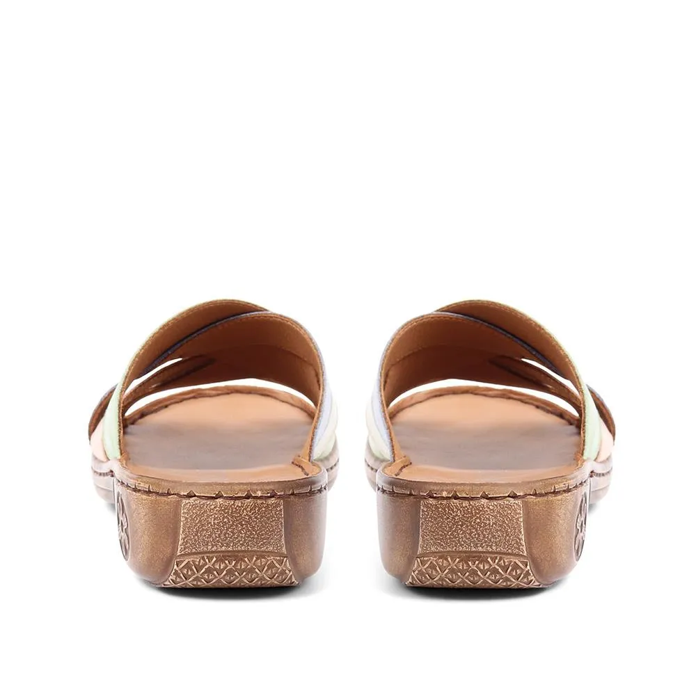 Leather Wedge Sandals - GENC37001 / 323 876 sold by Shoe-Shop product image thumbnail 3