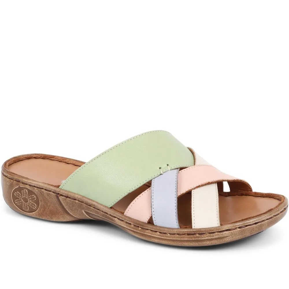 Leather Wedge Sandals - GENC37001 / 323 876 sold by Shoe-Shop