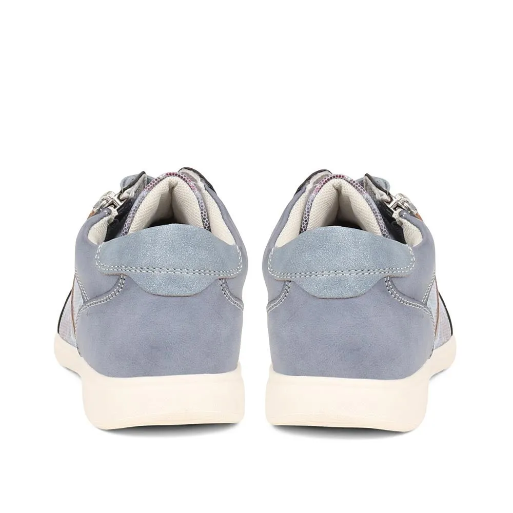 Zip Detail Zip-Up Trainers - WBINS37079 / 323 501 sold by Shoe-Shop product image thumbnail 4