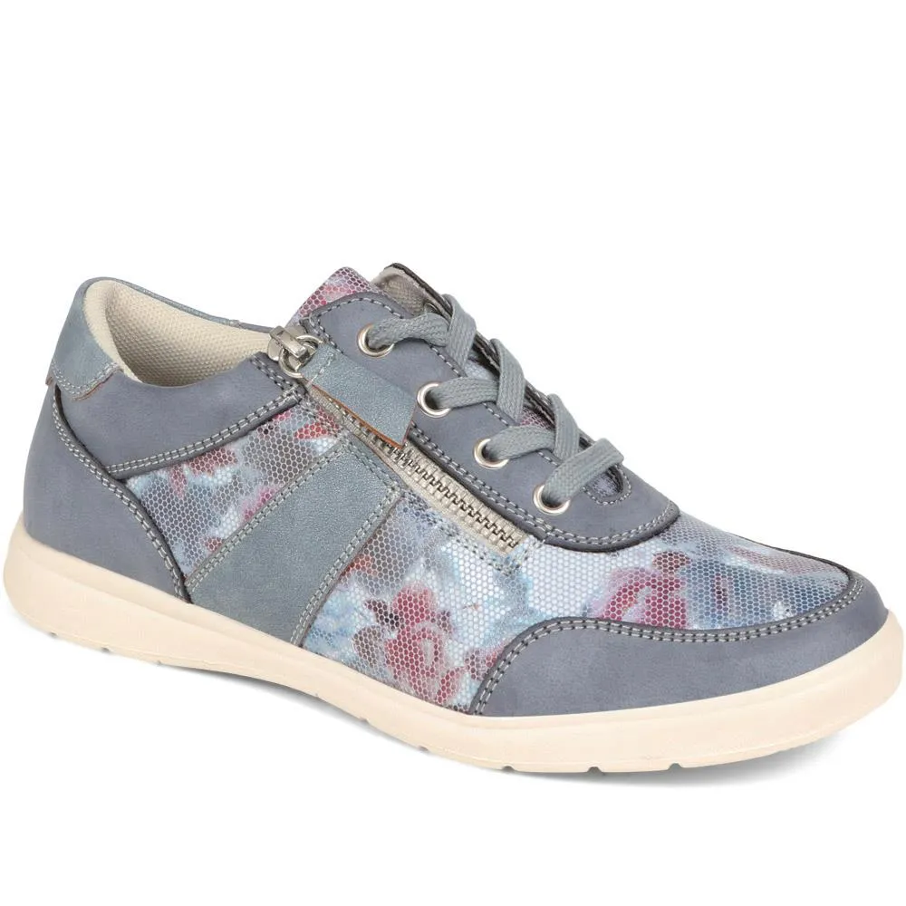 Zip Detail Zip-Up Trainers - WBINS37079 / 323 501 sold by Shoe-Shop product image thumbnail 2