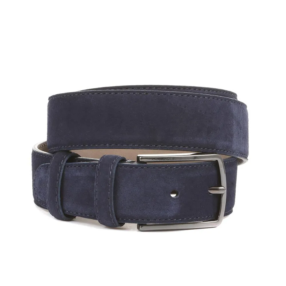 Upney Men's Suede Leather Belt - UPNEY / 321 982 sold by Shoe-Shop