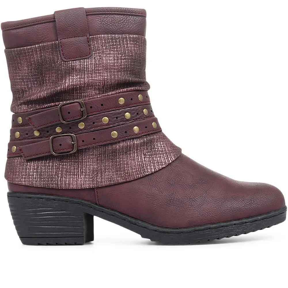 Slouch Fit Ankle Boot - WBINS28030 / 313 003 sold by Shoe-Shop product image thumbnail 3