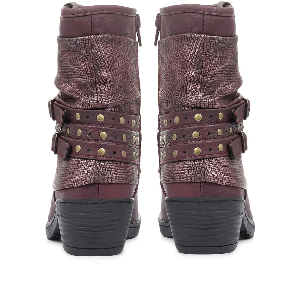 Slouch Fit Ankle Boot - WBINS28030 / 313 003 sold by Shoe-Shop product image thumbnail 4