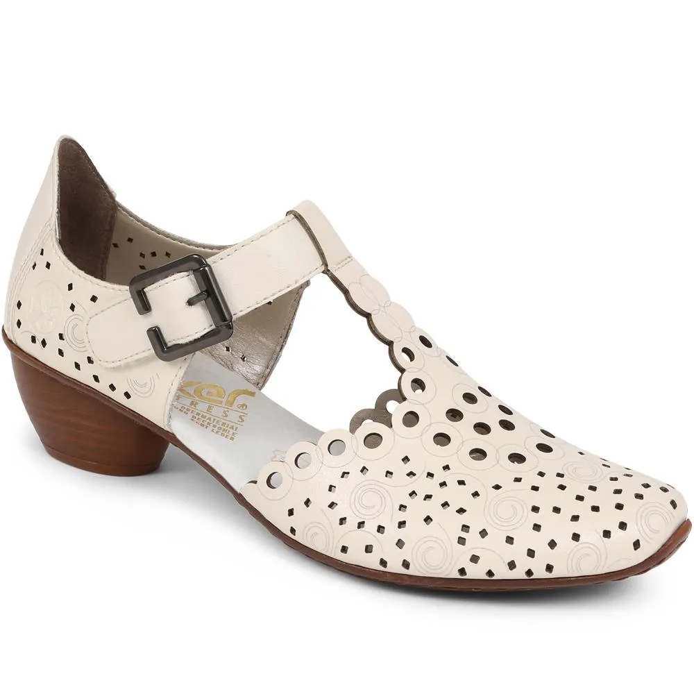 Buckle Strap Heeled Shoe - RKR37523 / 323 723 sold by Shoe-Shop