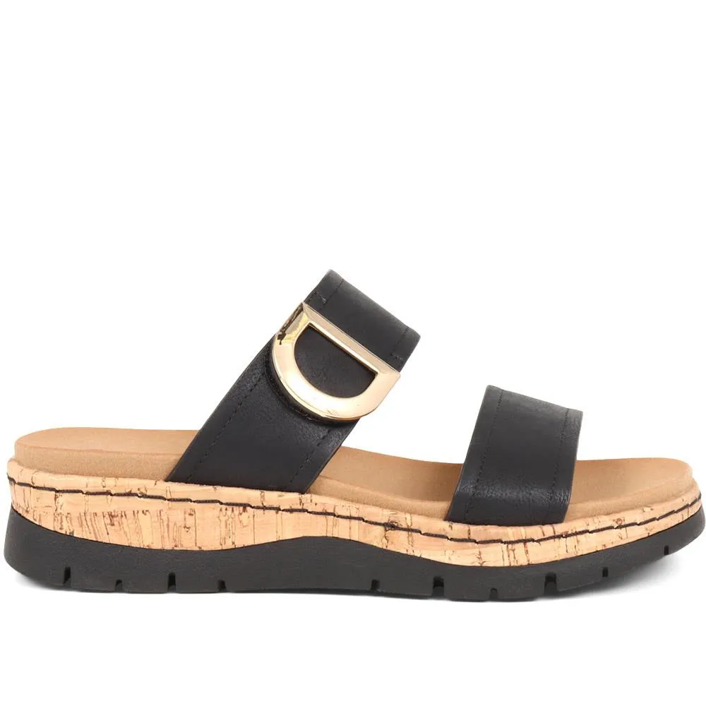 Platform Mule Sandals - BAIZH37005 / 323 456 sold by Shoe-Shop product image thumbnail 4