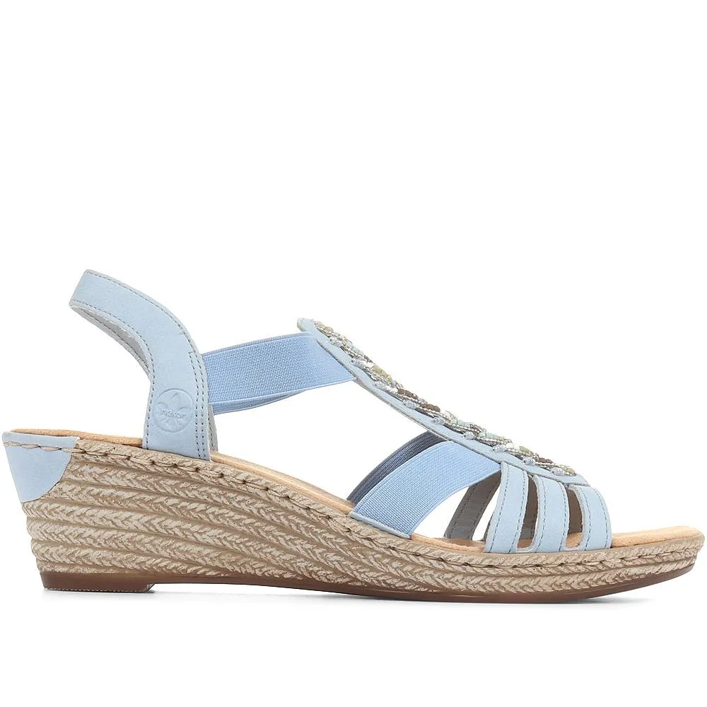 Flexible Low Wedge Sandals - RKR35532 / 321 441 sold by Shoe-Shop product image thumbnail 3