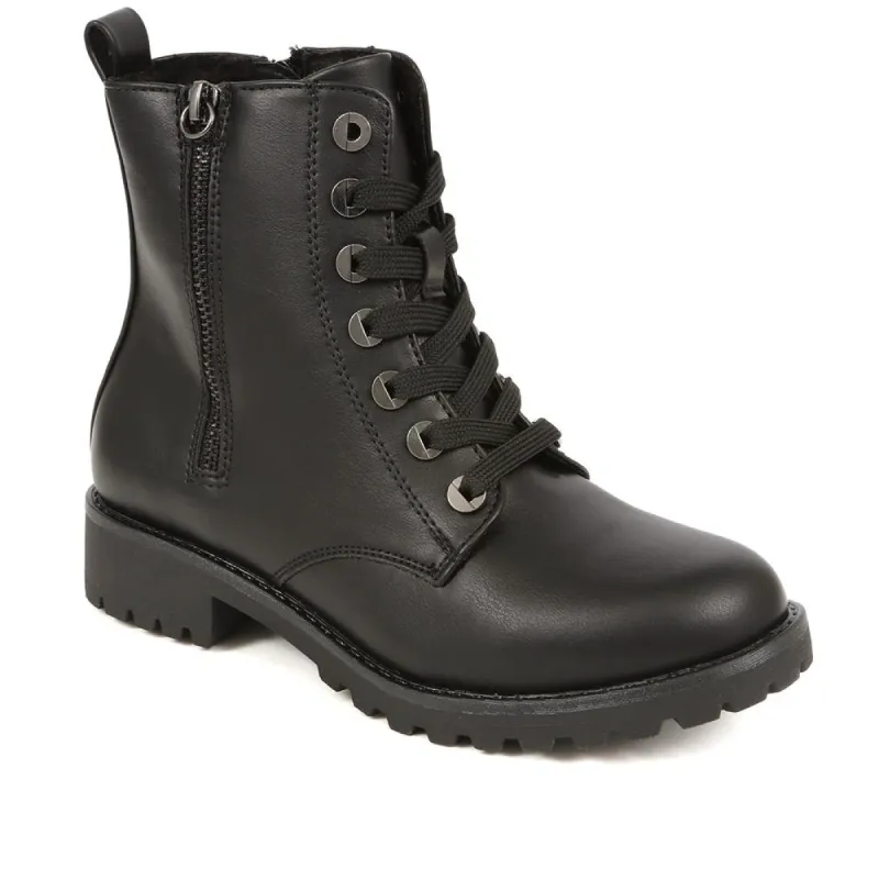 Lace Up Ankle Boots - PLAN38017 / 324 215 sold by Shoe-Shop