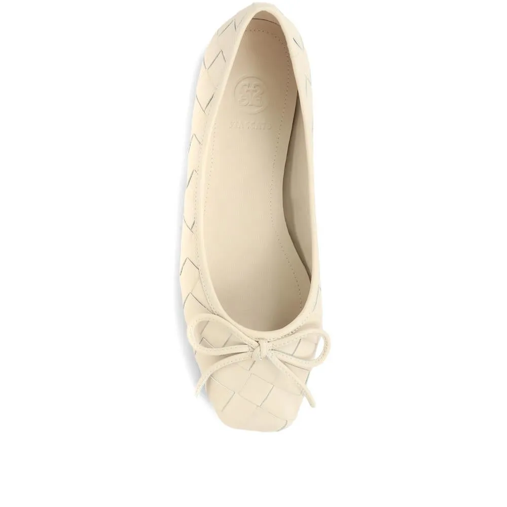 Bellissa Woven Leather Ballet Flats - BELLISSA / 321 141 sold by Shoe-Shop product image thumbnail 5