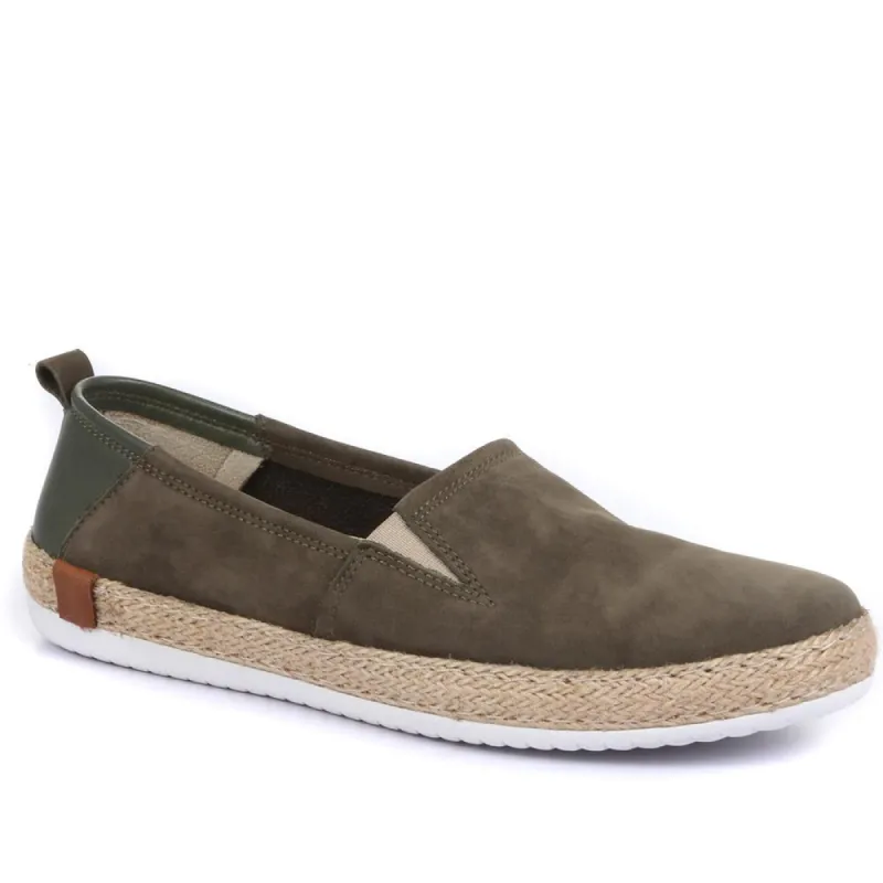 Milan Leather Espadrille Flats - MILAN / 320 085 sold by Shoe-Shop
