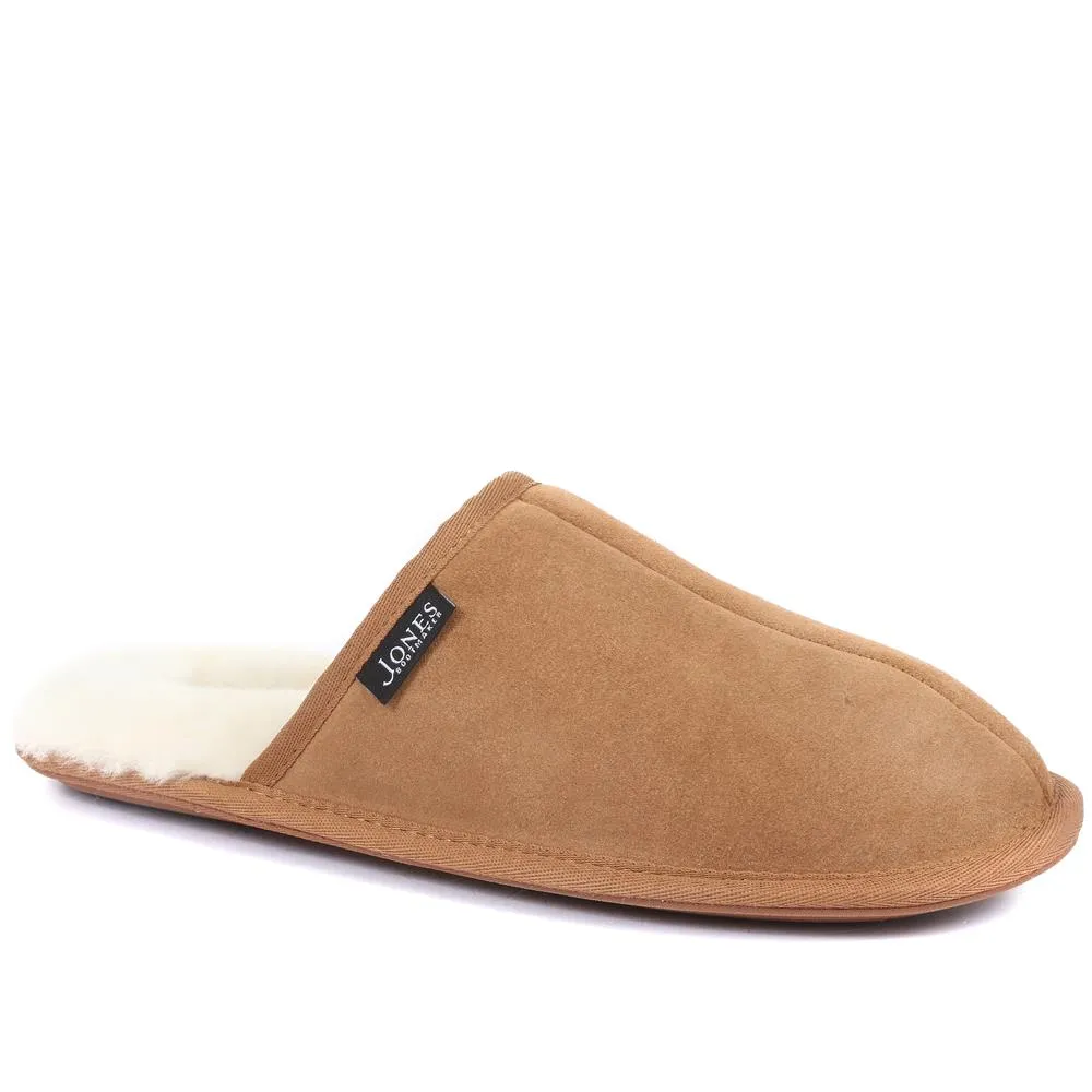 Men's Sheepskin Lined Slippers - DALBY / 319 282 sold by Shoe-Shop
