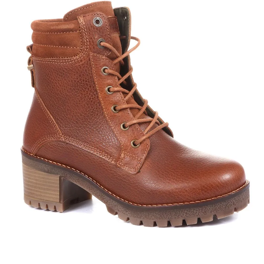 Stark Heeled Leather Ankle Boots - BARBR34520 / 320 319 sold by Shoe-Shop product image thumbnail 3