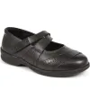 Extra Wide Fit Touch Fasten Leather Mary Janes - LIZBET / 323 992 sold by Shoe-Shop