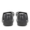 Extra Wide Fit Touch Fasten Leather Mary Janes - LIZBET / 323 992 sold by Shoe-Shop