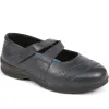 Extra Wide Fit Touch Fasten Leather Mary Janes - LIZBET / 323 992 sold by Shoe-Shop