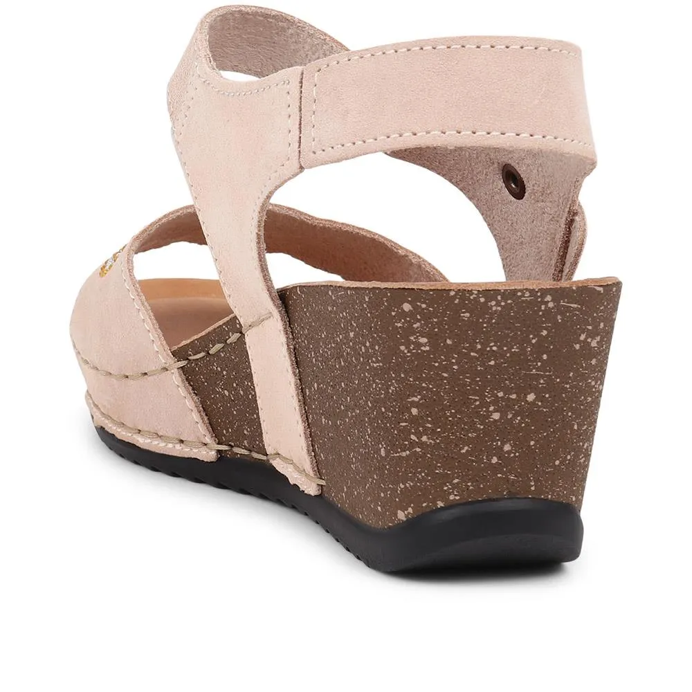 Leather Wedge Sandals - FLY39075 / 324 755 sold by Shoe-Shop product image thumbnail 5