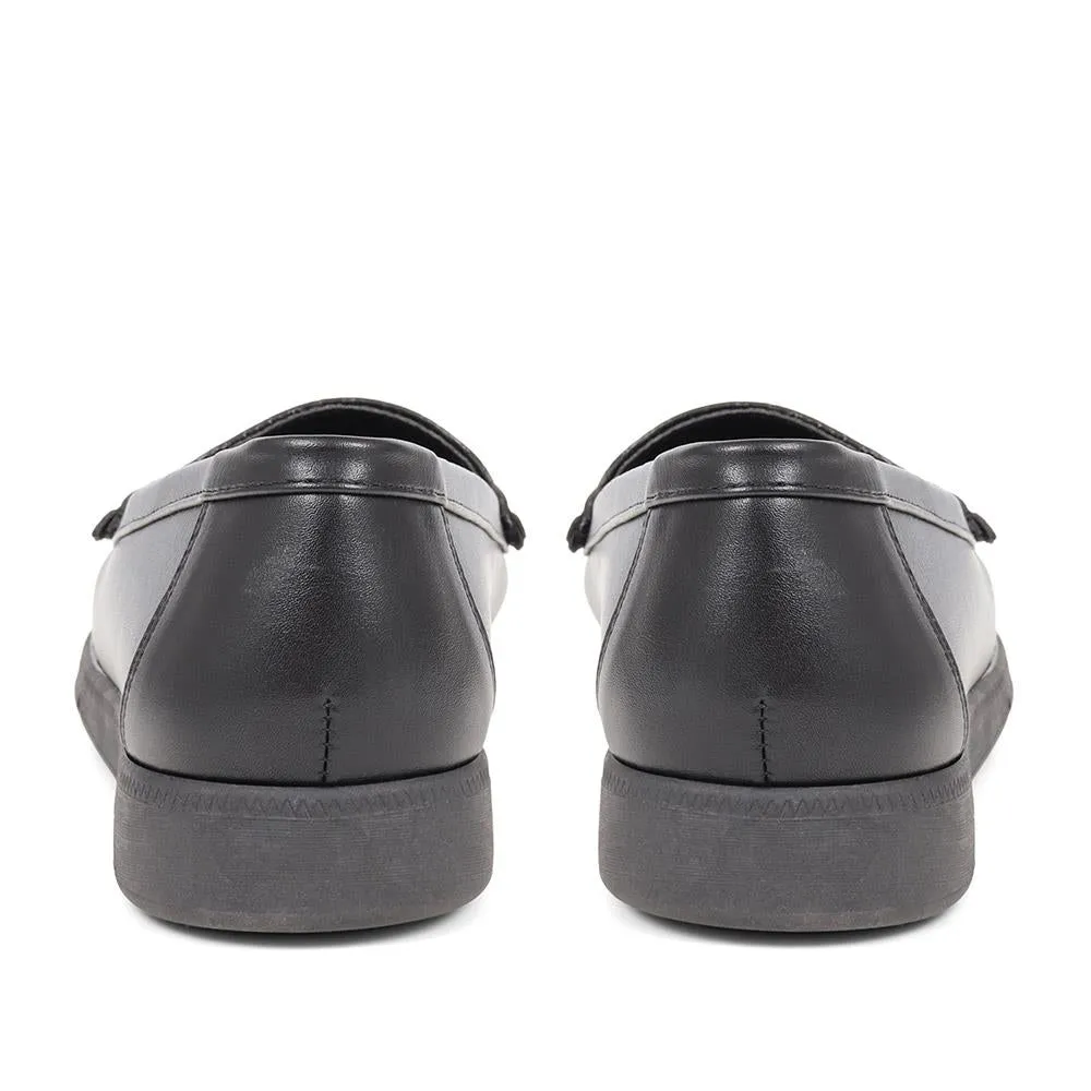 Croc Print Accented Penny Loafers - SANYI38013 / 324 318 sold by Shoe-Shop product image thumbnail 4