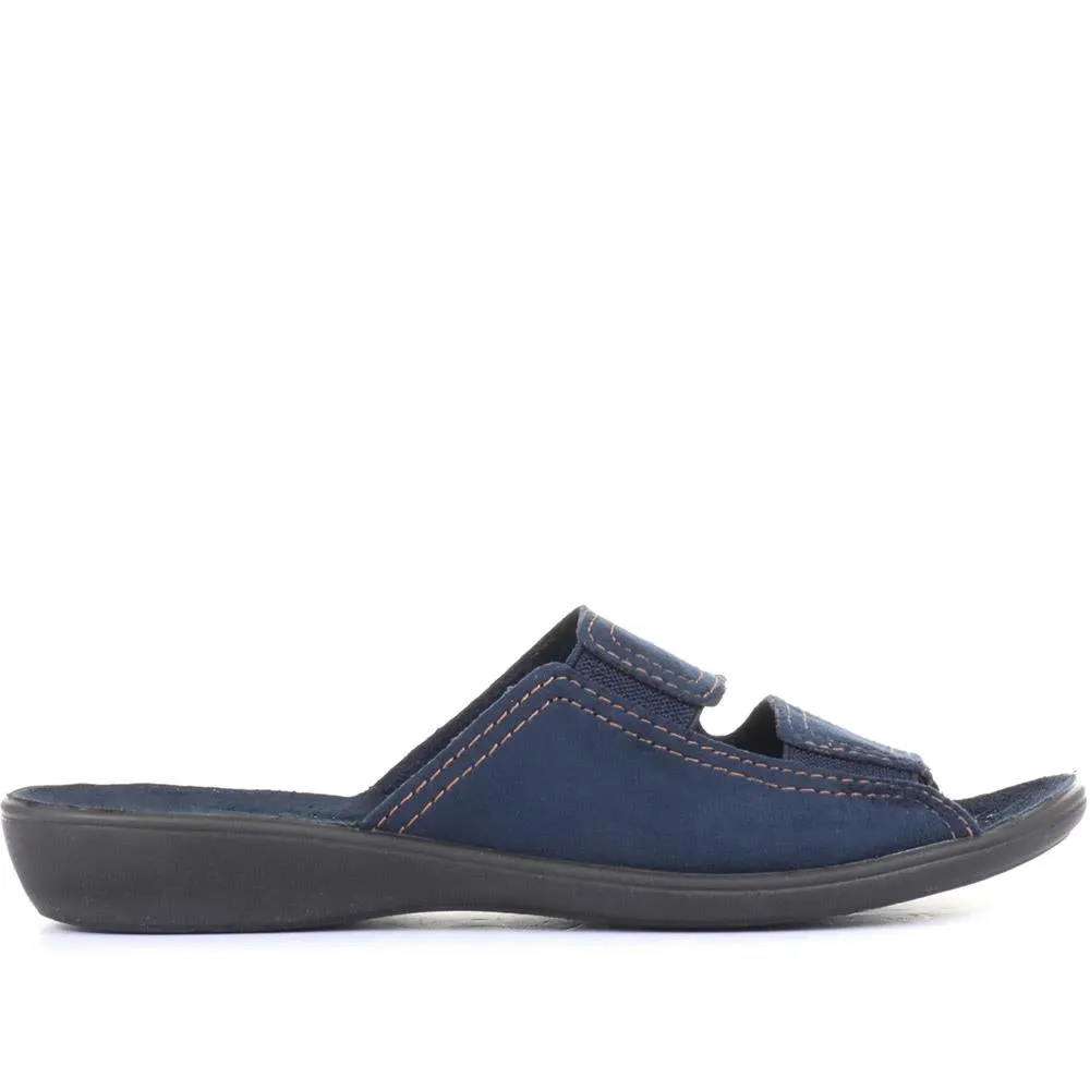 Wide Fit Mule Slippers - ADA33007 / 319 756 sold by Shoe-Shop product image thumbnail 4