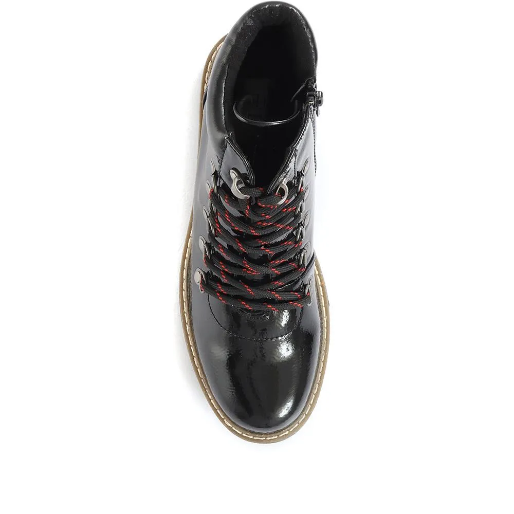 High Shine Hiker Boots - BELWBINS34129 / 320 584 sold by Shoe-Shop product image thumbnail 5