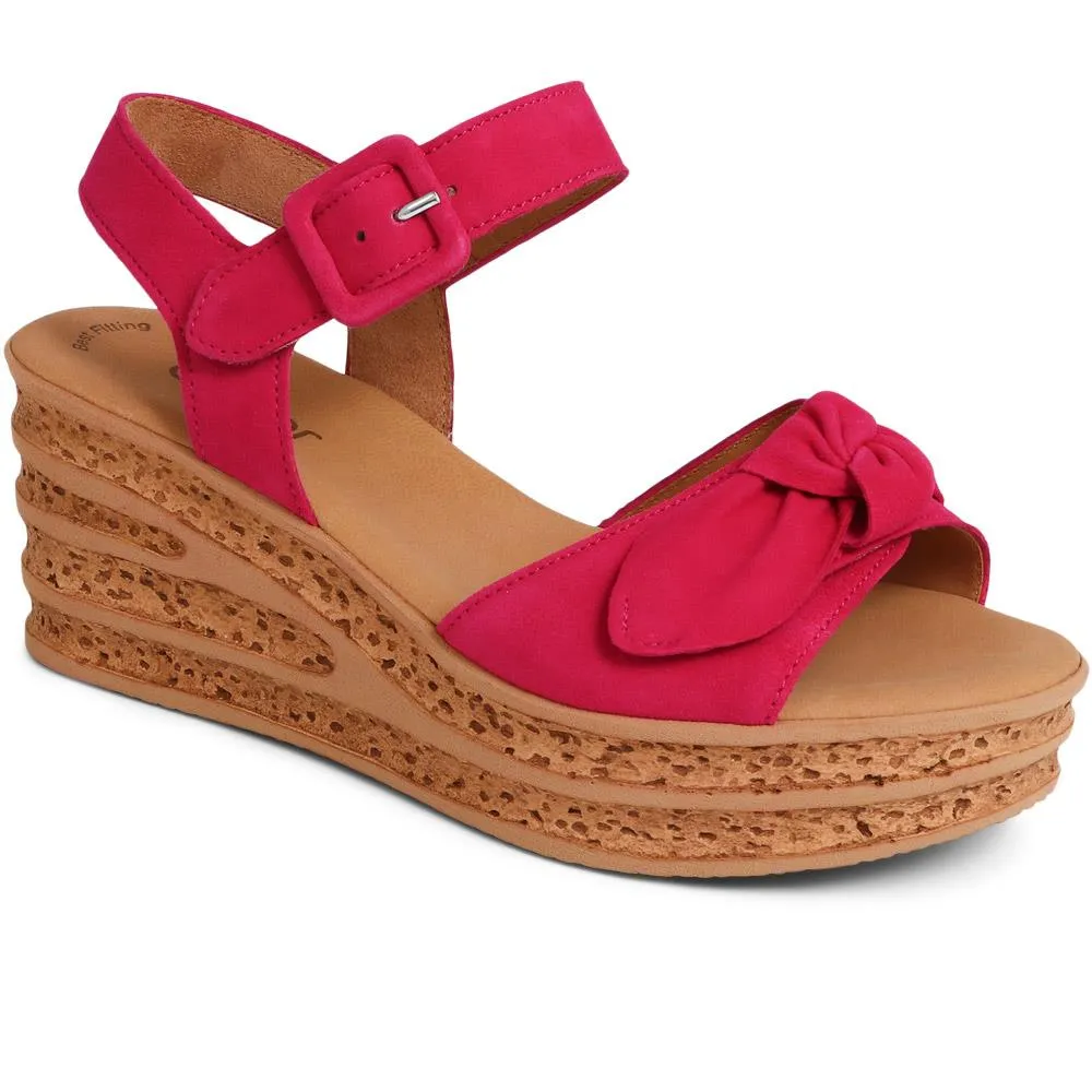 Leather Wedge Heels - GAB39502 / 325 080 sold by Shoe-Shop