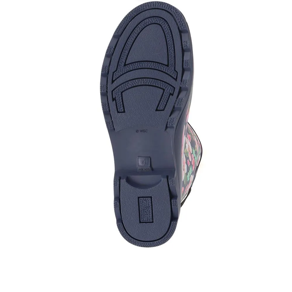 Floral Print Wellington Boots - RAI35001 / 321 718 sold by Shoe-Shop product image thumbnail 5
